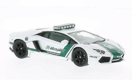 Lamborghini Aventador LP700-4 1/43 IXO Dubai Police 2012 miniature