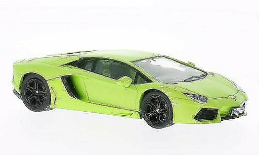 Lamborghini Aventador LP700-4 1/43 IXO verte 2012 miniature
