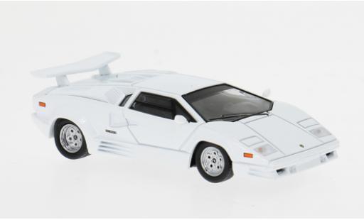 Lamborghini Countach 1/64 Mini GT 25th Anniversary blanche 1989 1:64 miniature
