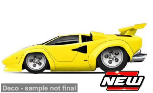 Lamborghini Countach 1/64 Maisto jaune 1:64 miniature
