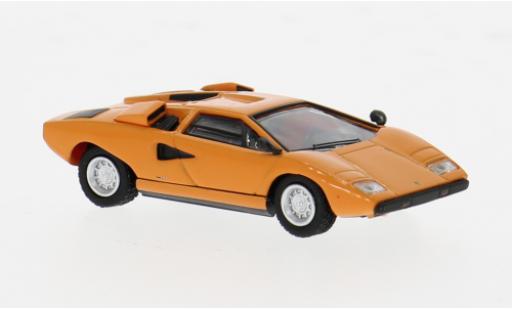 Miniature Lamborghini Countach 1/87 Minichamps LP 40 orange 1:87 Lamborghini Countach 1/87 Minichamps LP 40 orange 1:87 miniature