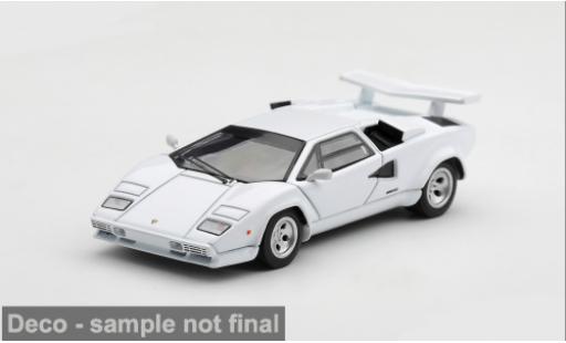 Lamborghini Countach 1/64 Mini GT LP500S blanche 1982 1:64 miniature
