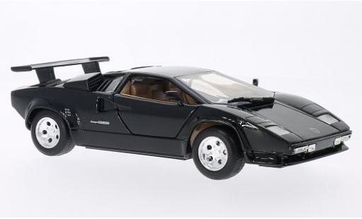 Miniature Lamborghini Countach 1/24 Motormax noire 1:24 Lamborghini Countach 1/24 Motormax noire 1:24 miniature