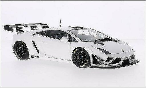 Lamborghini Gallardo GT3 FL2 1/18 Autoart blanche 2013 miniature