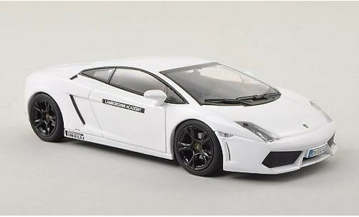 Lamborghini Gallardo LP560-4 1/43 Minichamps LP 560-4 Academy blanche 2009 miniature