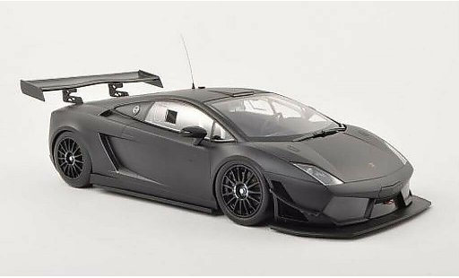 Lamborghini Gallardo LP600+ GT3 1/18 Minichamps LP 600+ mat-noire Plain Body Version 2011 miniature