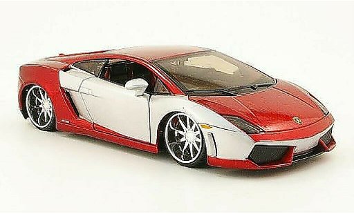 Lamborghini Gallardo LP560-4 LP560-4 1/24 Maisto rouge/grise Tuning miniature