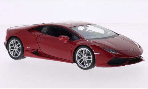 Miniature Lamborghini Huracan 1/24 Welly LP 610 rouge 1:24 Lamborghini Huracan 1/24 Welly LP 610 rouge 1:24 miniature