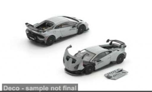 Lamborghini Huracan 1/64 Pop Race STO grise 1:64 miniature