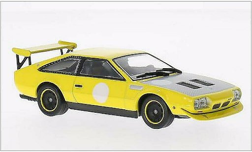 Lamborghini Jarama Rally 1/43 WhiteBox jaune 1973 miniature
