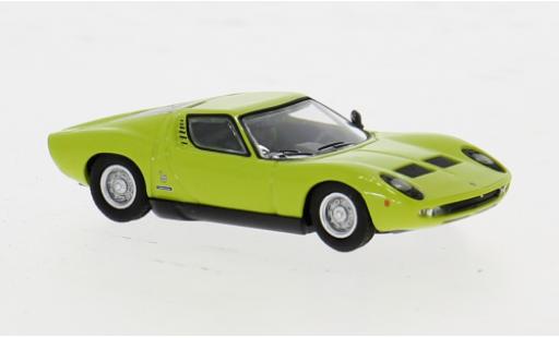 Miniature Lamborghini Miura 1/87 Minichamps verte 1:87 Lamborghini Miura 1/87 Minichamps verte 1:87 miniature