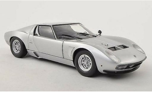 Lamborghini Miura Jota 1/18 Kyosho SVJ grise miniature
