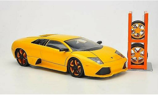 Lamborghini Murcielago LP640 1/24 Jada Toys Tuning jaune miniature