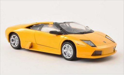 Lamborghini Murcielago Roadster 1/24 Motormax metallise jaune miniature