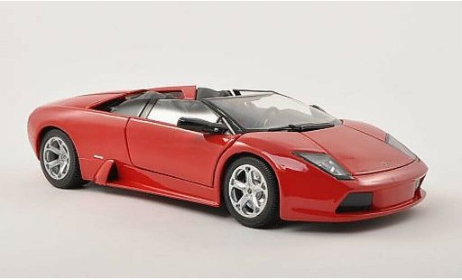 Lamborghini Murcielago Roadster 1/18 Burago rouge capote ouvert miniature