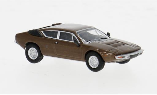 Lamborghini Urraco 1/87 Minichamps marron 1974 1:87 miniature