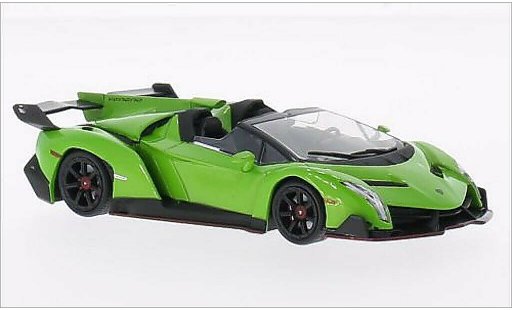 Lamborghini Veneno Roadster 1/43 WhiteBox verte 2013 miniature
