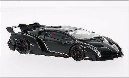 Lamborghini Veneno Coupe 1/43 Kyosho noire/rouge miniature