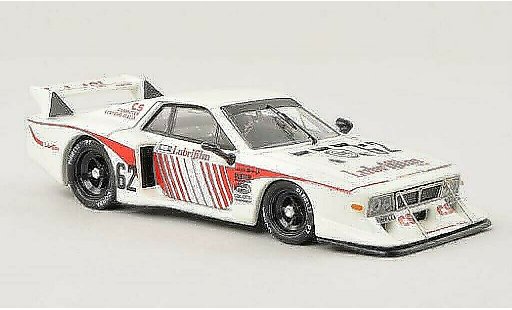Lancia Beta Monte Carlo 1/43 Best Montecarlo No.62 Silverstone 1981 /Pianta miniature
