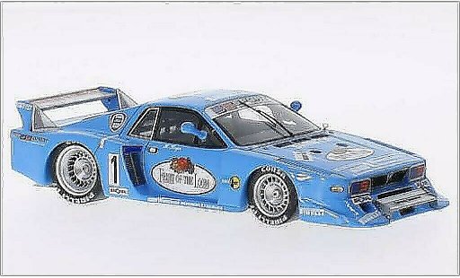 Lancia Beta Monte Carlo 1/43 Spark No.1 GS Sport Fruit of the Loom DRM Zolder 1981 miniature