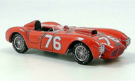 Lancia D24 Base 1/43 Brumm No.76 P.Taruffi Targa Florio 1954 miniature