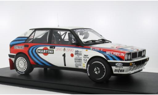Lancia Delta 1/12 Topmarques Collectibles 16V Integrale #1 M.Biasion/T.Siviero 1:12 miniature