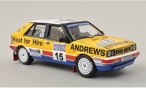 Lancia Delta HF 4WD 1/43 IXO Andrews RAC Rally 1987 /N.Wilson miniature