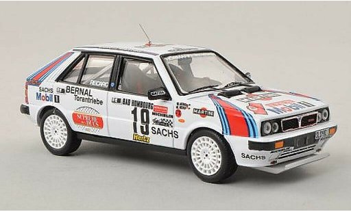 Lancia Delta HF 4WD 1/43 Trofeu No.19 Martini Rally Monte Carlo 1987 /W.Hero miniature