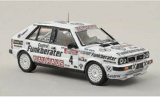 Lancia Delta HF 4WD 1/43 Trofeu No.4 Funkberater Rally Neuseeland 1987 /J.Pattermann miniature