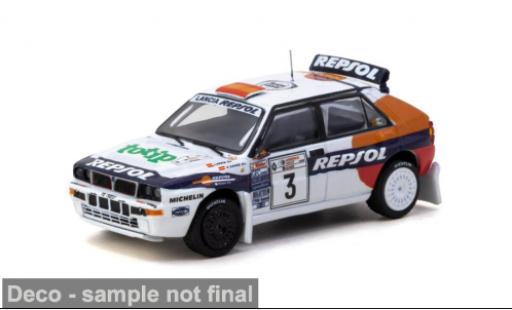 Lancia Delta 1/64 Tarmac Works HF Integrale Acropolis Rally 1993 C.Sainz/L.Moya 1:64 miniature