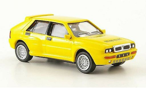 Lancia Delta HF Integrale Evoluzione II 1/87 Ricko Evo 2 jaune 1992 miniature