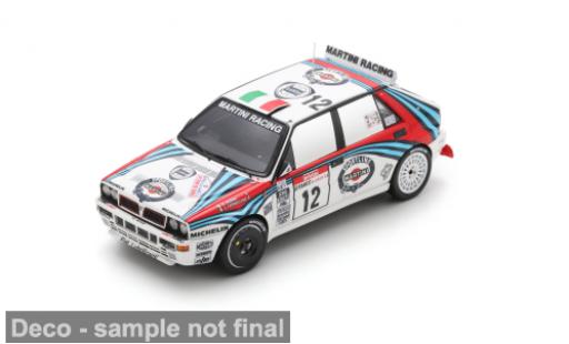 Lancia Delta 1/43 Spark HF integrale EVO Tour de Corse 1992 #12 A.Aghini/S.Farnocchia 1:43 miniature