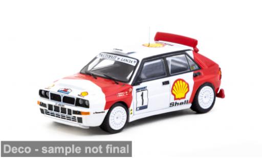 Lancia Delta 1/64 Tarmac Works HF Integrale Mogürt-Salgó Rallye 1993 #1 L.S.Ranga/E.Büki 1:64 miniature