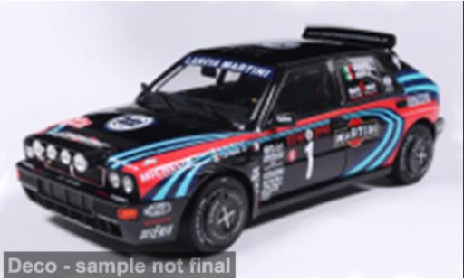 Lancia Delta 1/18 Solido HF Integrale noire/Dekor 1:18 miniature