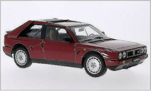Lancia Delta S4 1/18 Autoart metallise rouge 1985 miniature