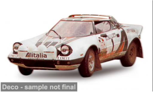 Lancia Stratos 1/18 Sun Star HF Rally Portugal 1976 #1 S.Munari/S.Maiga 1:18 miniature