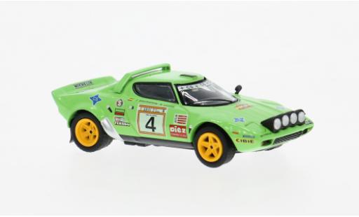 Lancia Stratos 1/64 Mini GT HF Rally Vino de Jerez 1979 #4 J.de Bagration/N.Llopis 1:64 miniature
