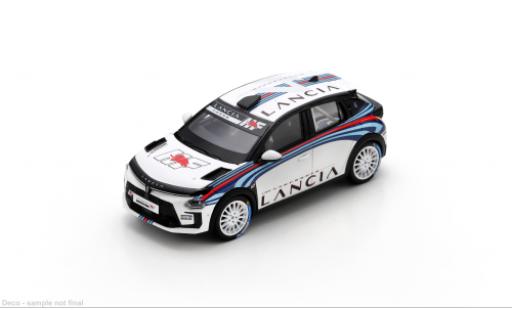 Lancia Ypsilon 1/43 Spark HF Rally4 Presentation blanche/Dekor 1:43