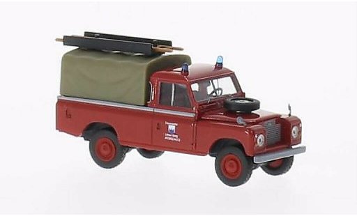 Land Rover 109 Base 1/87 Brekina Plane Pompiers Littau Berg (CH) miniature