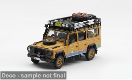 Land Rover Defender 1/64 Mini GT 110 Camel Trophy Camel Trophy Tierra del Fuego 1998 Camel Trophy Team USA Camel Trophy 1:64 miniature