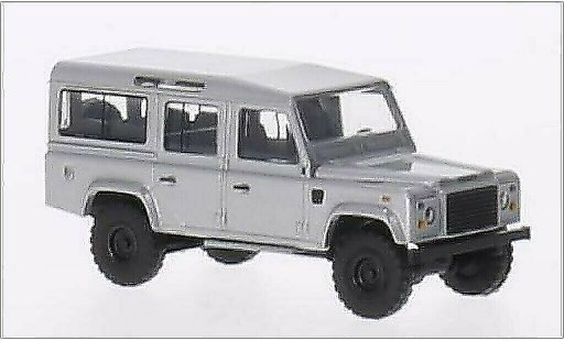 Land Rover Defender 110 1/87 Busch Station Wagon grise miniature