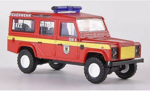Land Rover Defender 110 1/87 Busch SW Pompiers Dortmund 1983 miniature