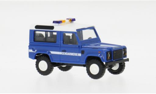 Miniature Land Rover Defender 90 1983 Gendarmerie (F) 1/87 Busch