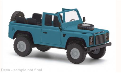 Land Rover Defender 1/87 Busch 90 turquoise/noire 1983 1:87 miniature