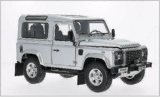 Land Rover Defender 90 1/18 Kyosho grise/noire miniature