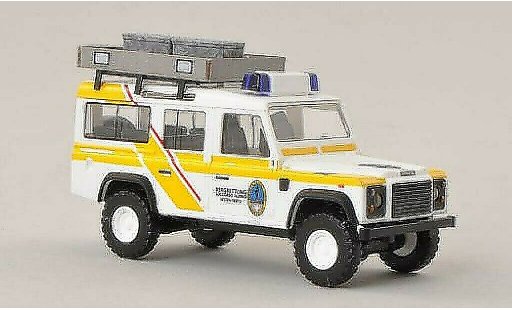 Land Rover Defender Base 1/87 Busch Bergrettung Sexten (IT) miniature
