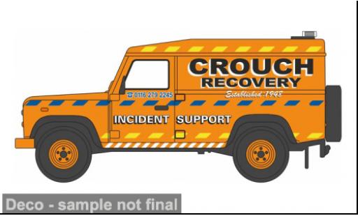 Land Rover Defender 1/76 Oxford Crouch Recovery 1:76 miniature