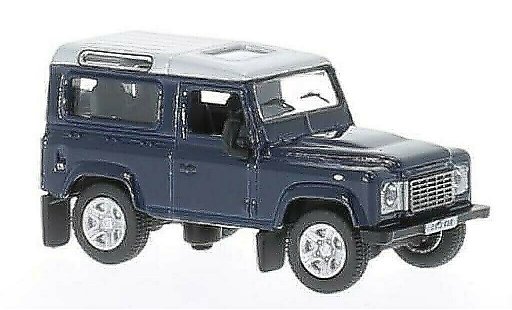 Land Rover Defender Base 1/76 Oxford bleu/grise 2013 miniature