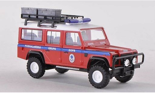Land Rover Defender Base 1/87 Busch Podhalanska Grupa GOPR - Bergrettung Polen miniature