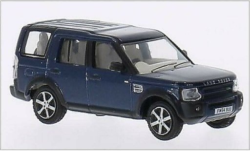 Land Rover Discovery Base 1/76 Oxford 3 metallise bleu RHD miniature